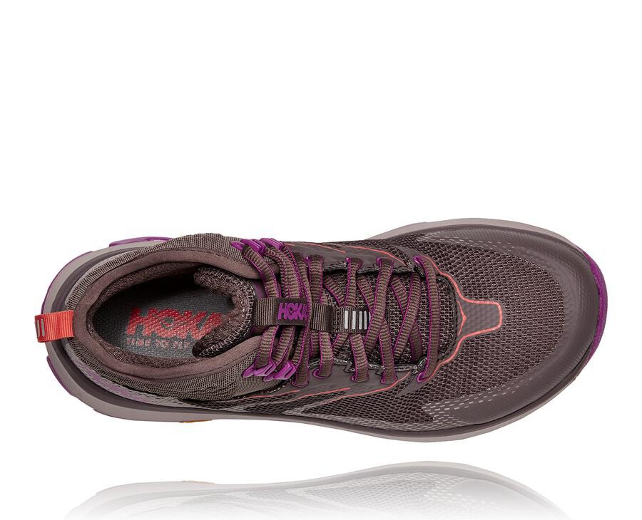 Hoka One One Hiking Boots Womens Purple - Toa GORE-TEX - 31047UQYF